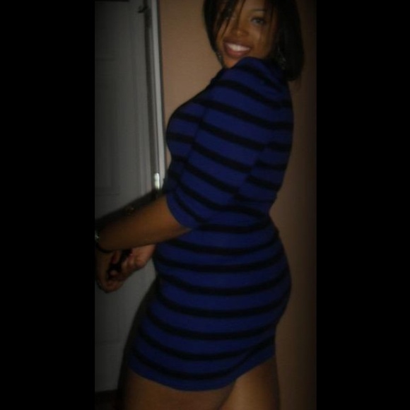 Forever21 Striped Bodycon Dress - Picture 3 of 3
