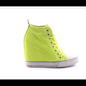 DKNY Grommett Neon Yellow