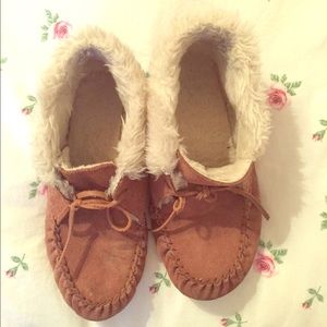 Fury moccasins!