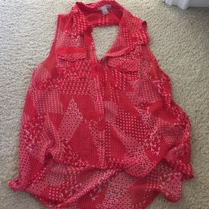 forever 21 exclusive collared shirt