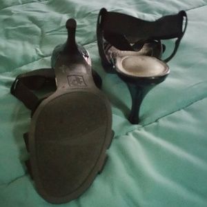 Cute strappy summer heels