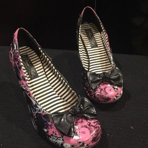 Iron fist pink heels