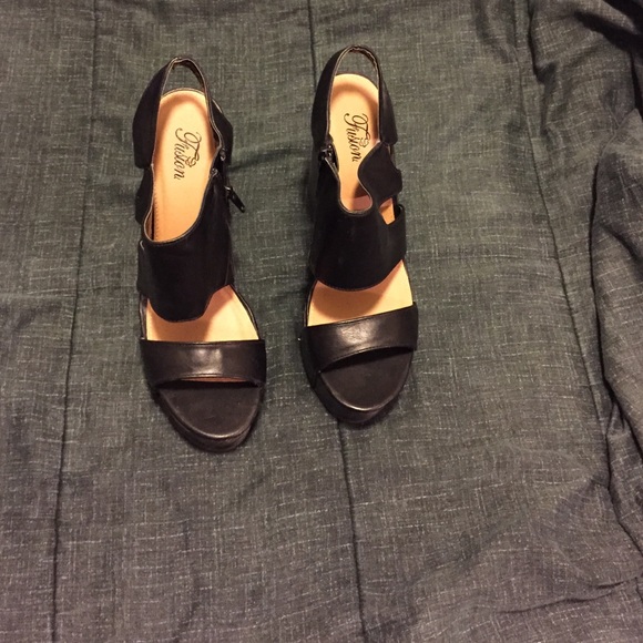 Wedge heel