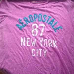 Purple Aèropostale t-shirt!