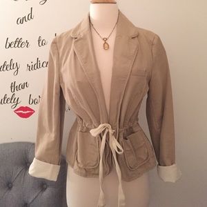 Old Navy Jackets & Coats - One of a kind drawstring blazer! Old Navy Jackets & Coats - One of a kind drawstring blazer!