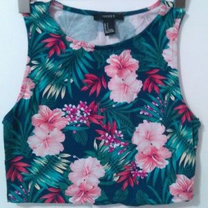 Flower Crop Top