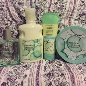 Fresh water cucumber scented goodness!