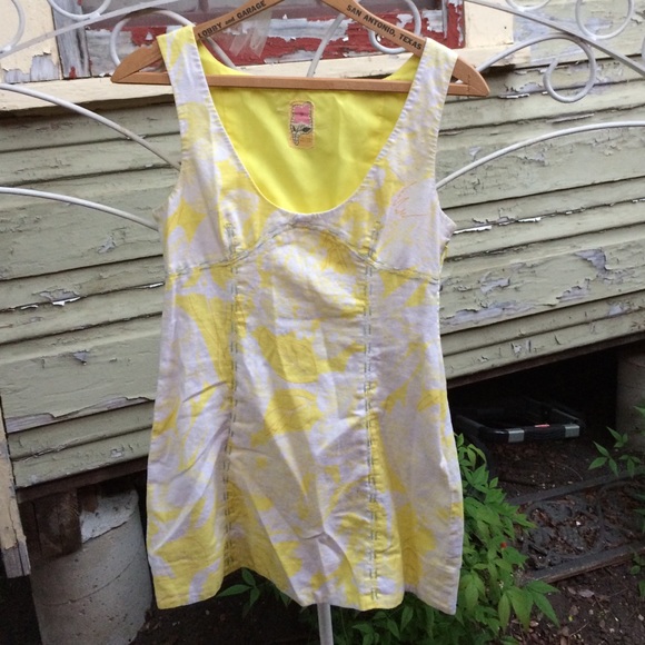 Free People floral Retro Mini Dress - Picture 2 of 4