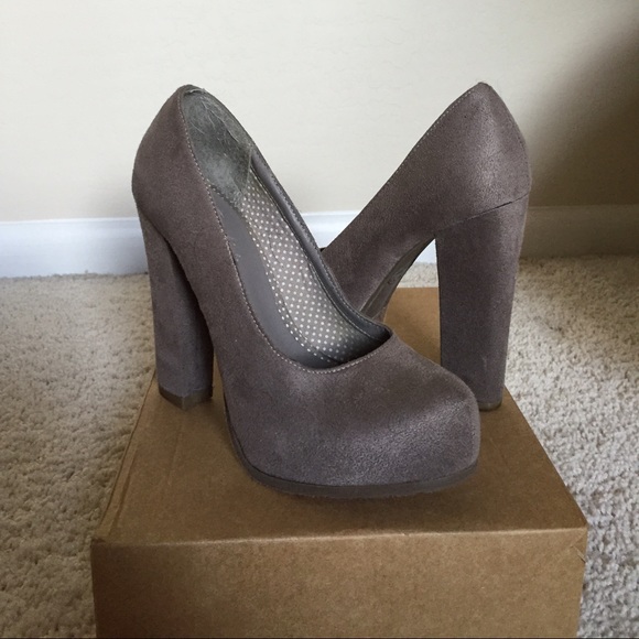 Candies Grey Heels.