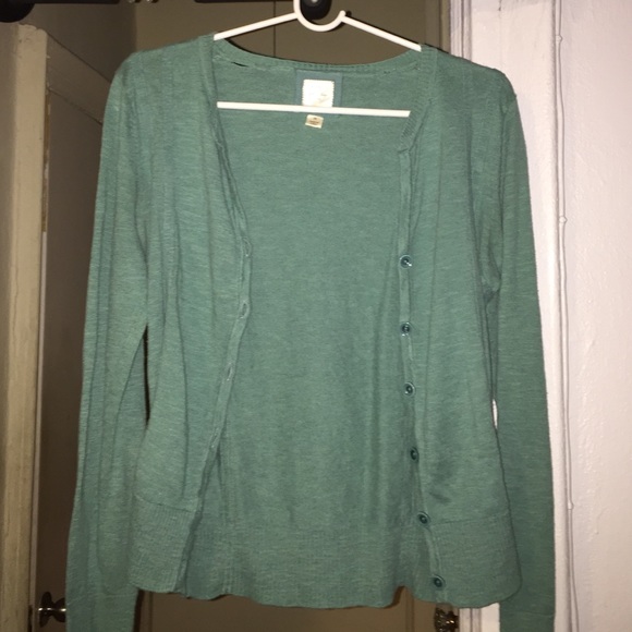 Green Cardigan