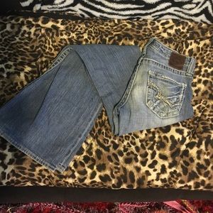 Big Star ultra low rise jeans