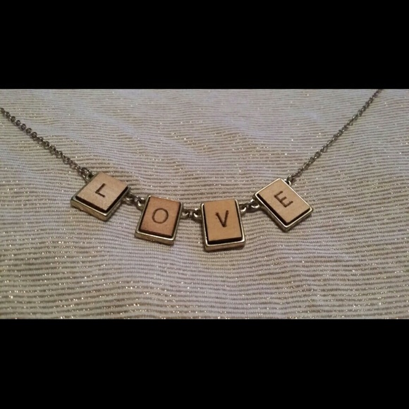 Lauren Conrad LOVE necklace
