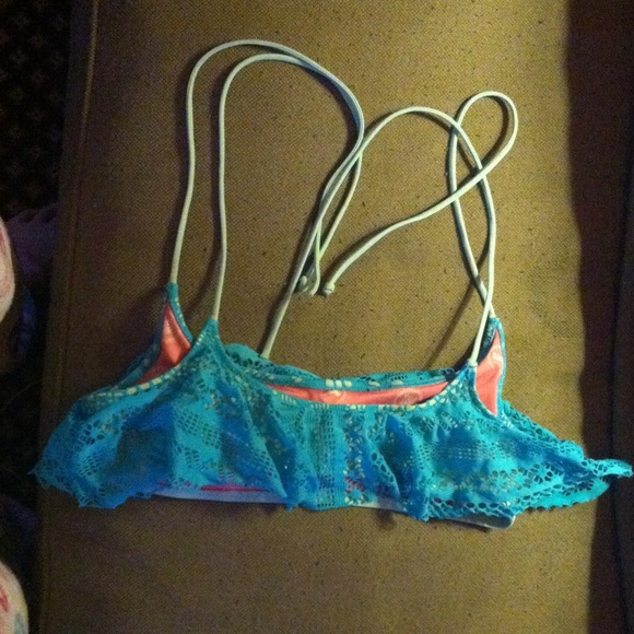 Blue swimsuit - Picture 2 of 2