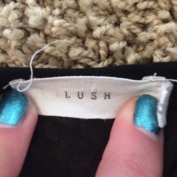 Black sheer short sleeve shirt - Picture 2 of 3