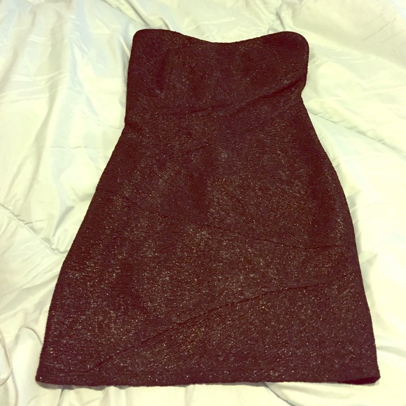 Shimmery black cocktail dress