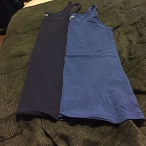 Two stretchy tank tops