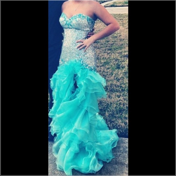 Sequence mermaid prom dress - Picture 1 of 1
