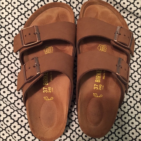 Brown Suede Birkenstocks