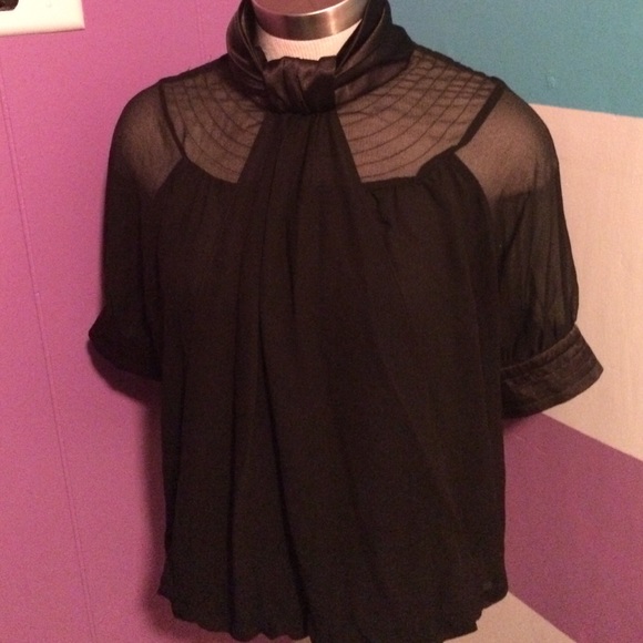 Beautiful black dress top