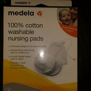 100 % cotton Washable nursing pads