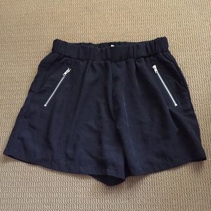 Black shorts