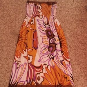 SOLD ON VINTEDStrapless maxi dress