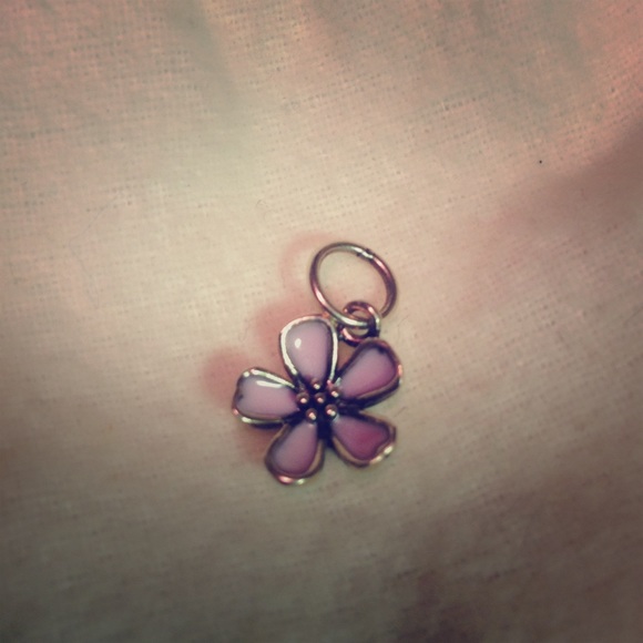 Pandora dangling flower charm