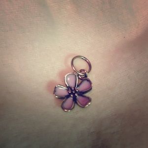 Pandora dangling flower charm