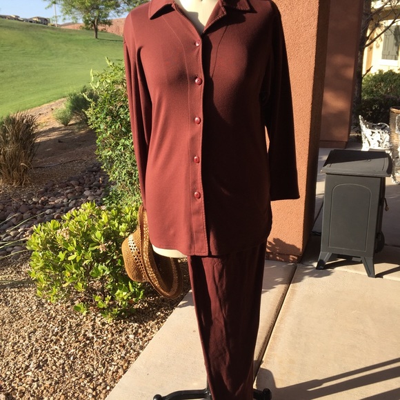 Brown weekends Pantsuit