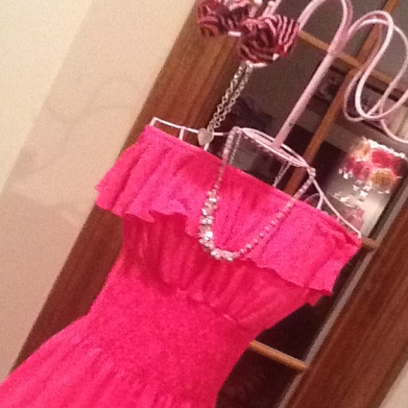 SOLD Urban Outfitters  Ruffle Hi-Low Dress, Small - Picture 2 of 3