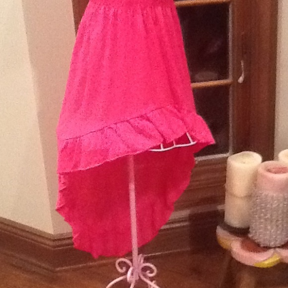 SOLD Urban Outfitters  Ruffle Hi-Low Dress, Small - Picture 3 of 3