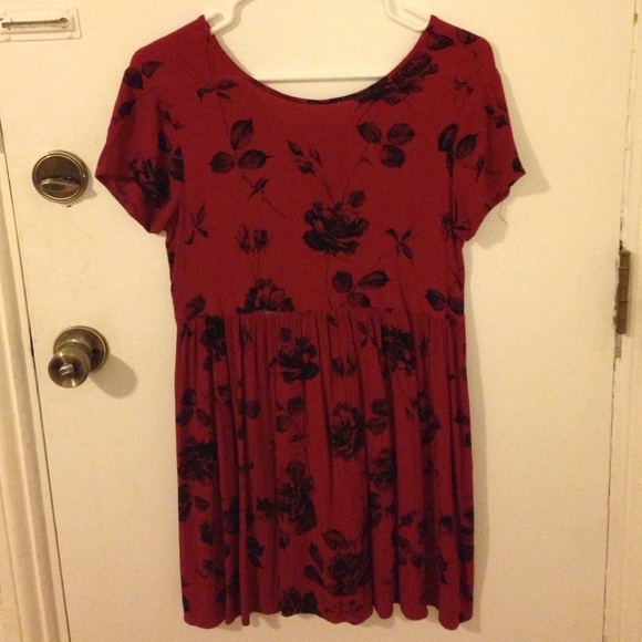Minkpink red floral tunic