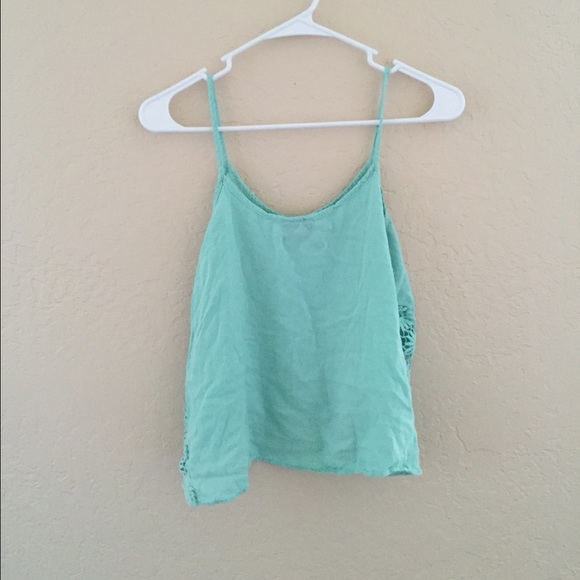 Turquoise tank top