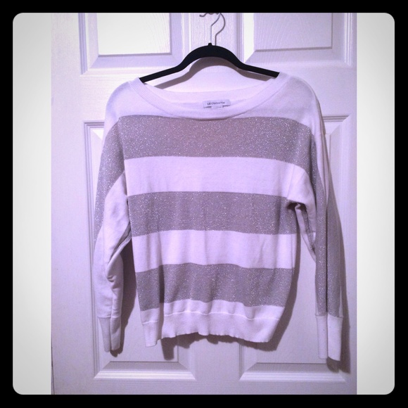 White Liz Claiborne Sweater