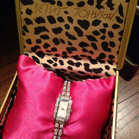 Betsey Johnson Rhinestone bracelet!
