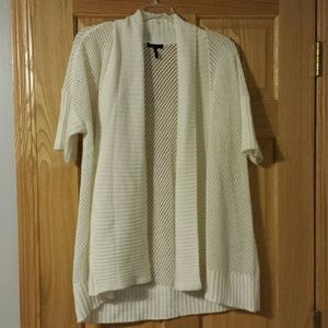 Knitted cream cardigan by Sophia Vergara