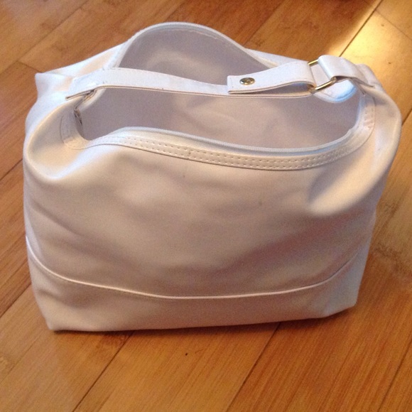 White purse