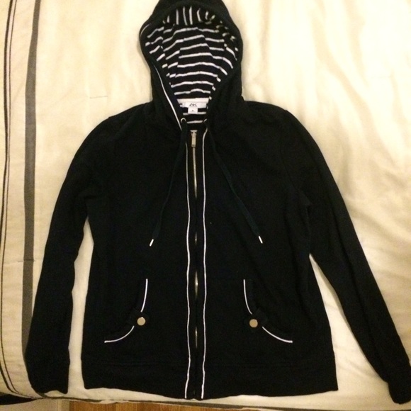 Navy Ann Klein Hoodie.