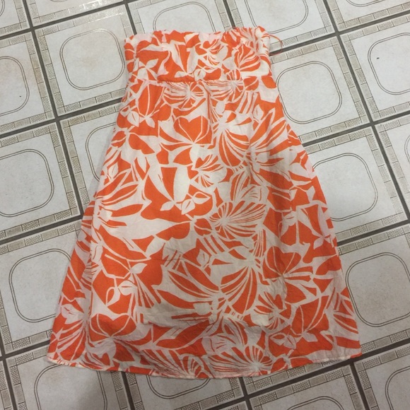 Strapless dress gently worn