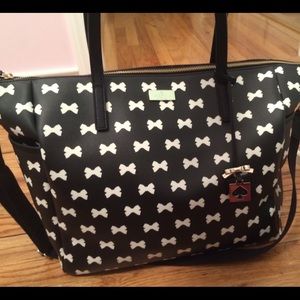 NWT Kate spade bow diaper bag 🎀💕
