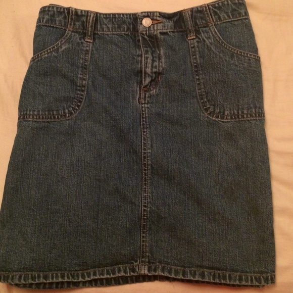 Denim skirt