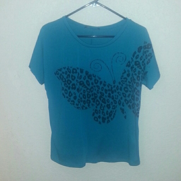Turquoise Maternity shirt