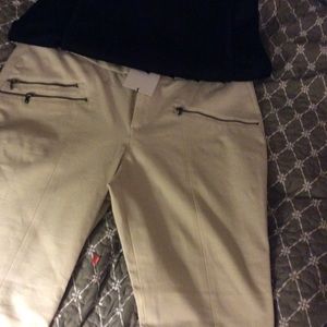 Calvin Klein Cream Slacks