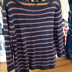 Blue And purple sweater