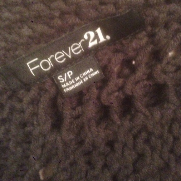 Navy Blue Knit Top - Picture 3 of 3