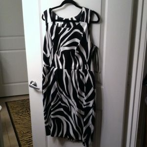 Zebra Print Dress