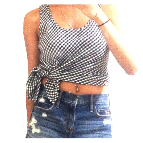 Checkered tanktop