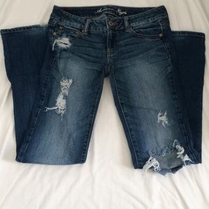 AE boyfriend jeans size 4 long