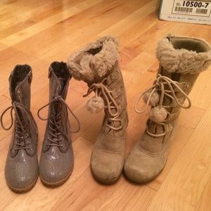 Two Pair of Boots For The Price of One