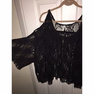 Gorgeous Lace Overlay Blouse